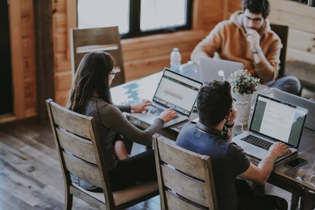 working as a group